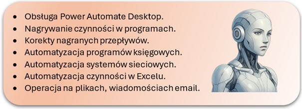Program szkolenia Microsoft Power Automate (Desktop)